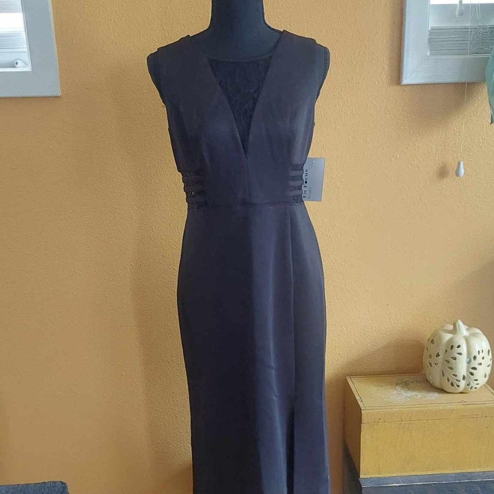 NWT Enfocus Studio Black Formal Dress